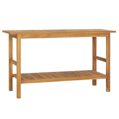 VanitÃ  da Bagno in Legno Massello di Teak 132x45x75 cm