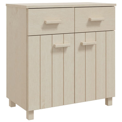 Credenza HAMAR ambra 79x40x80 cm in Legno Massello di Pino
