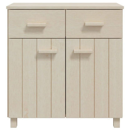 Credenza HAMAR ambra 79x40x80 cm in Legno Massello di Pino
