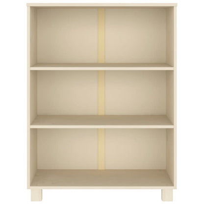 Libreria HAMAR ambra 85x35x112 cm in Legno Massello di Pino