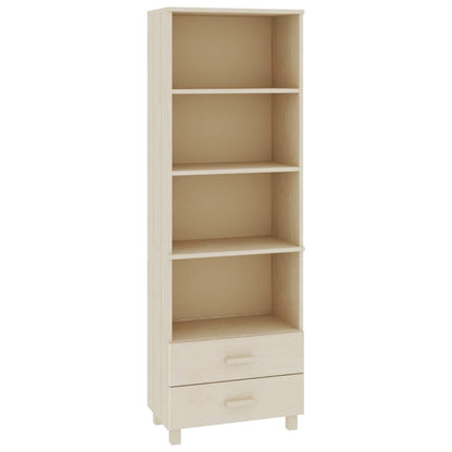 Credenza HAMAR ambra 60x35x180 cm in Legno Massello di Pino