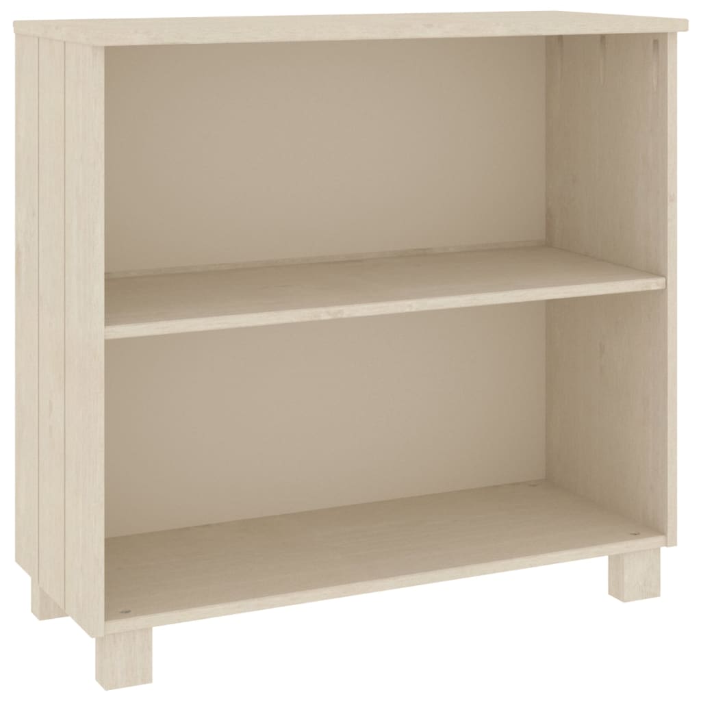 Credenza HAMAR ambra 85x35x80 cm in Legno Massello di Pino