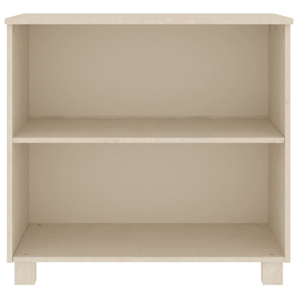 Credenza HAMAR ambra 85x35x80 cm in Legno Massello di Pino