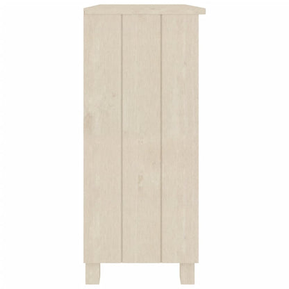 Credenza HAMAR ambra 85x35x80 cm in Legno Massello di Pino