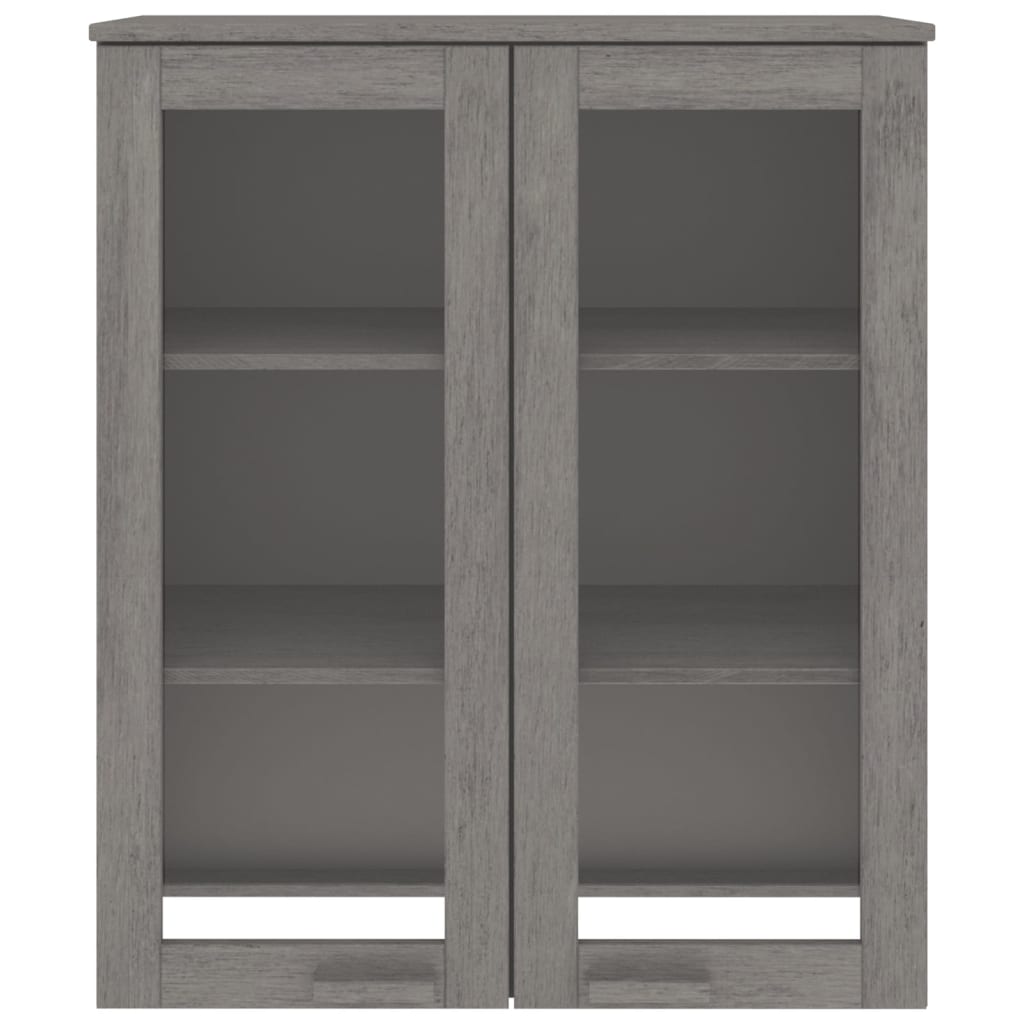 Scaffale per Credenza Grigio Chiaro 85x35x100 cm Legno di Pino