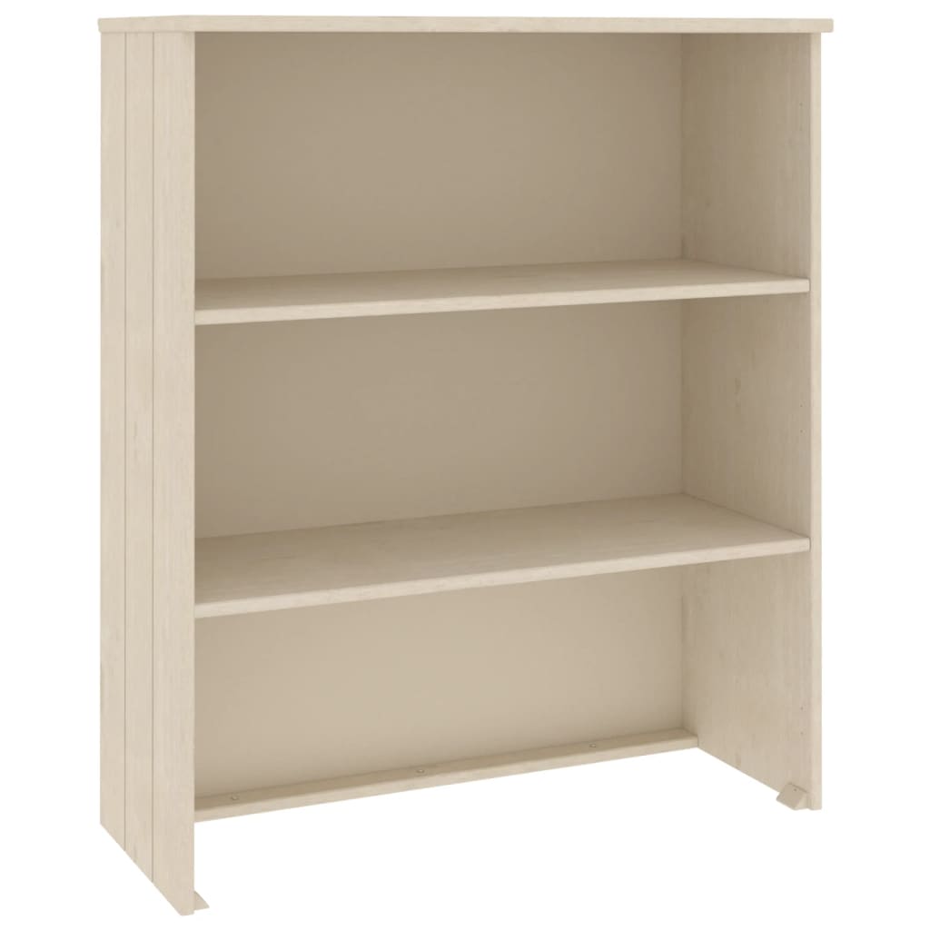 Piano Credenza HAMAR ambra 85x35x100 cm Legno Massello di Pino