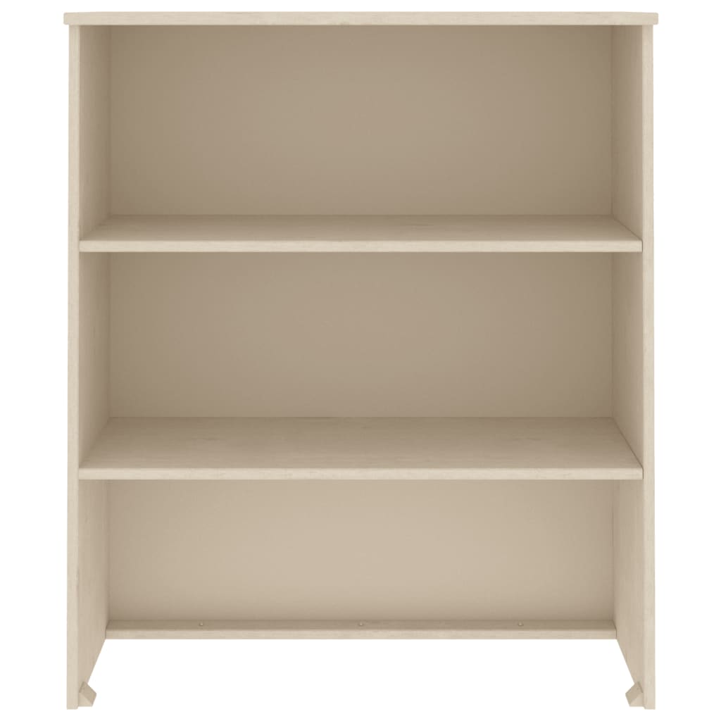 Piano Credenza HAMAR ambra 85x35x100 cm Legno Massello di Pino