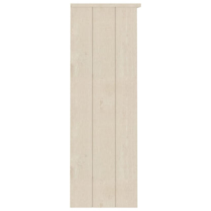 Piano Credenza HAMAR ambra 85x35x100 cm Legno Massello di Pino
