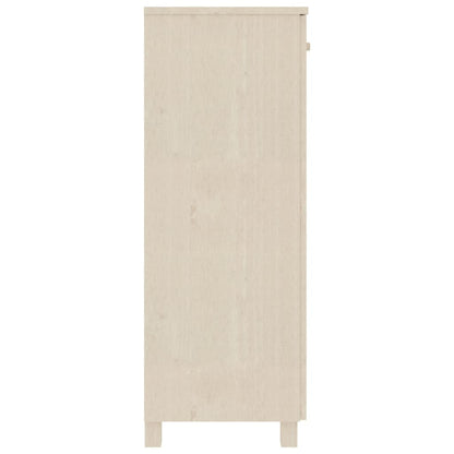 Scarpiera HAMAR ambra 85x40x108 cm in Legno Massello di Pino