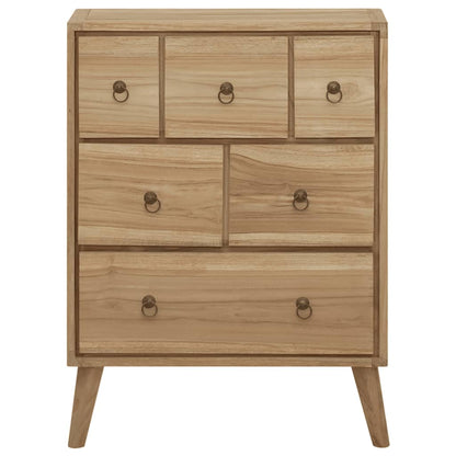 Cassettiera 56x30x80 cm in Legno Massello di Teak