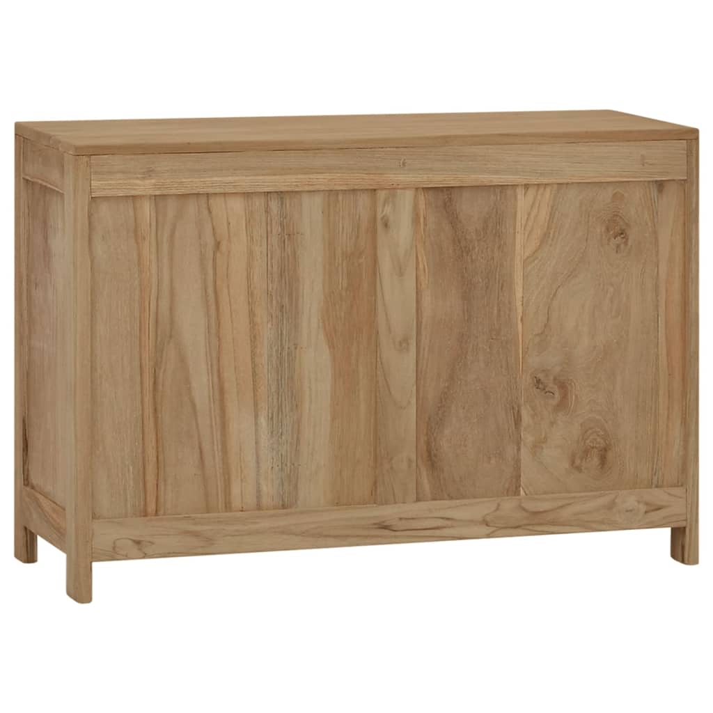 Cassettiera 80x30x55 cm in Legno Massello di Teak