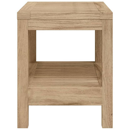 Tavolino da Bagno 60x30x45 cm in Legno Massello di Teak