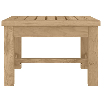 Tavolino da Salotto 45x45x30 cm in Legno Massello di Teak