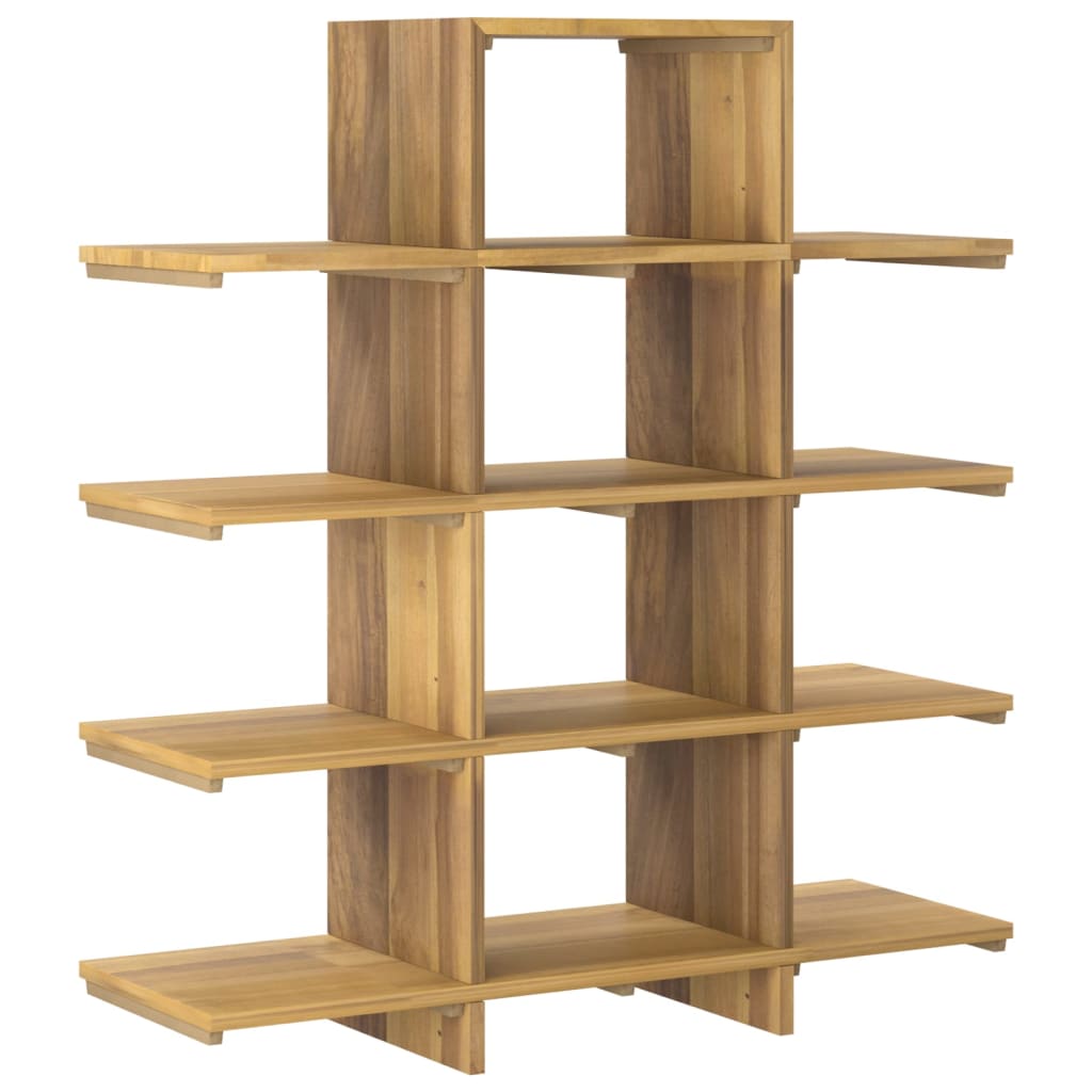 Libreria 100x30x120 cm in Legno Massello di Teak