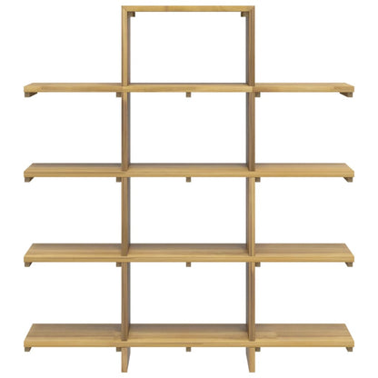 Libreria 100x30x120 cm in Legno Massello di Teak