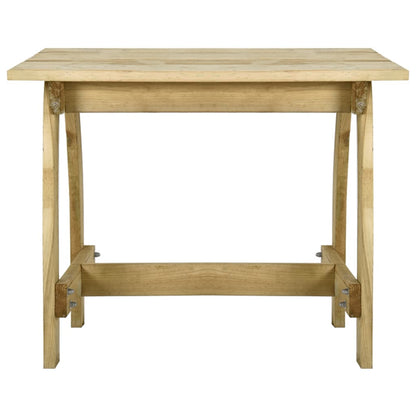 Tavolo da Giardino 110x74x75 cm in Legno di Pino Impregnato