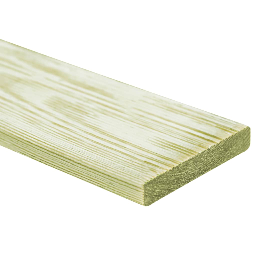 Pannelli per Pavimenti 12 pz 1,44m² 1m Legno di Pino Impregnato