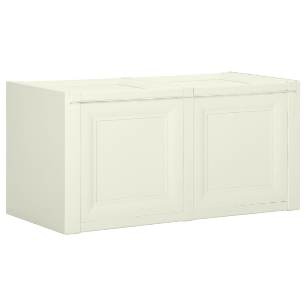 Baule per Cuscini Vaniglia 86x40x42 cm 85 L