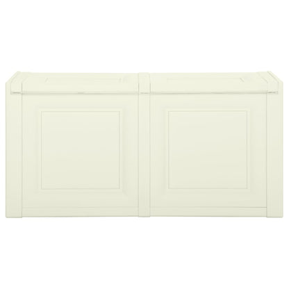 Baule per Cuscini Vaniglia 86x40x42 cm 85 L