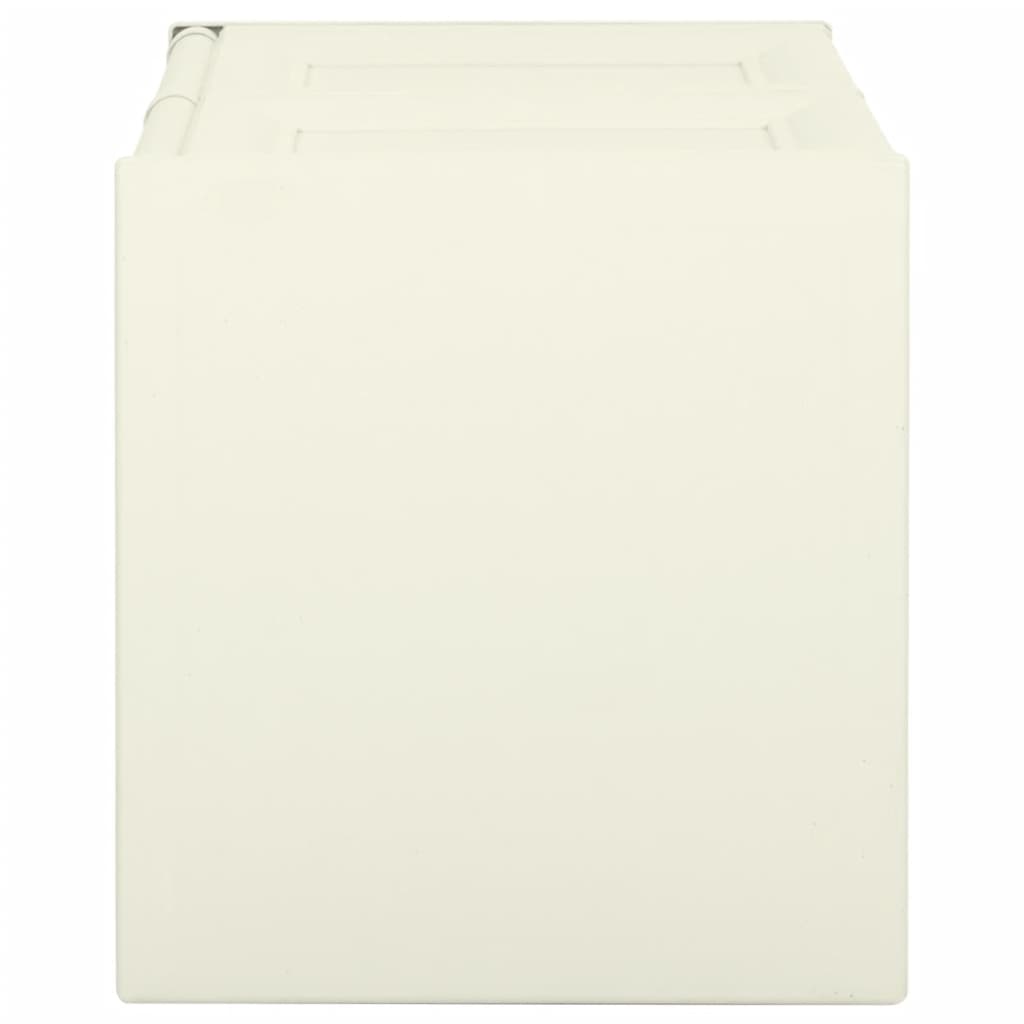 Baule per Cuscini Vaniglia 86x40x42 cm 85 L