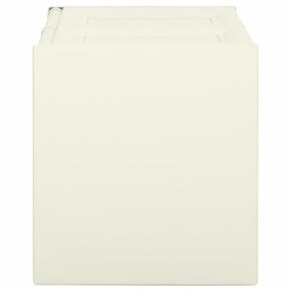 Baule per Cuscini Vaniglia 86x40x42 cm 85 L