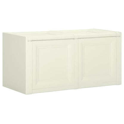 Baule per Cuscini Vaniglia 86x40x42 cm 85 L