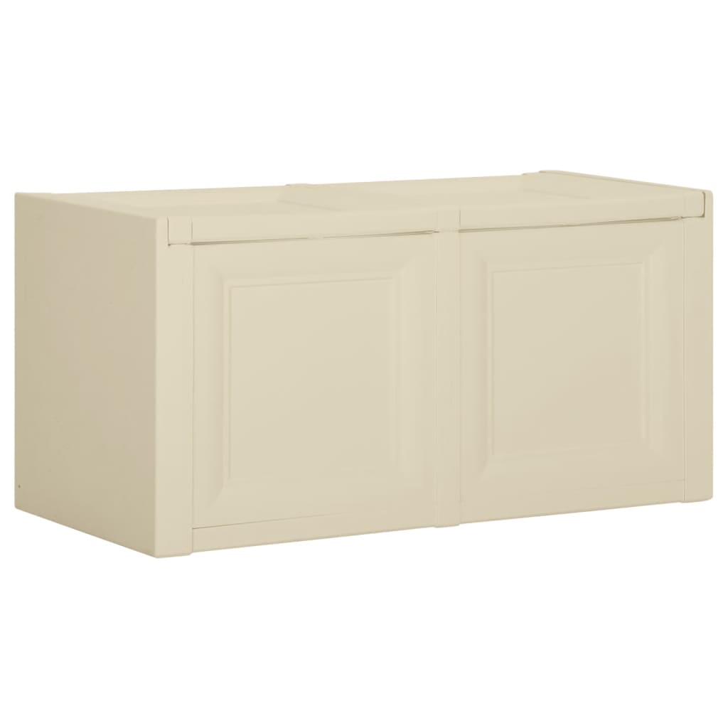 Baule per Cuscini Bianco 86x40x42 cm 85 L