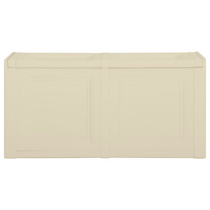 Baule per Cuscini Bianco 86x40x42 cm 85 L