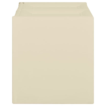 Baule per Cuscini Bianco 86x40x42 cm 85 L