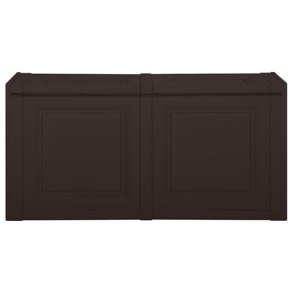 Baule per Cuscini Marrone 86x40x42 cm 85 L