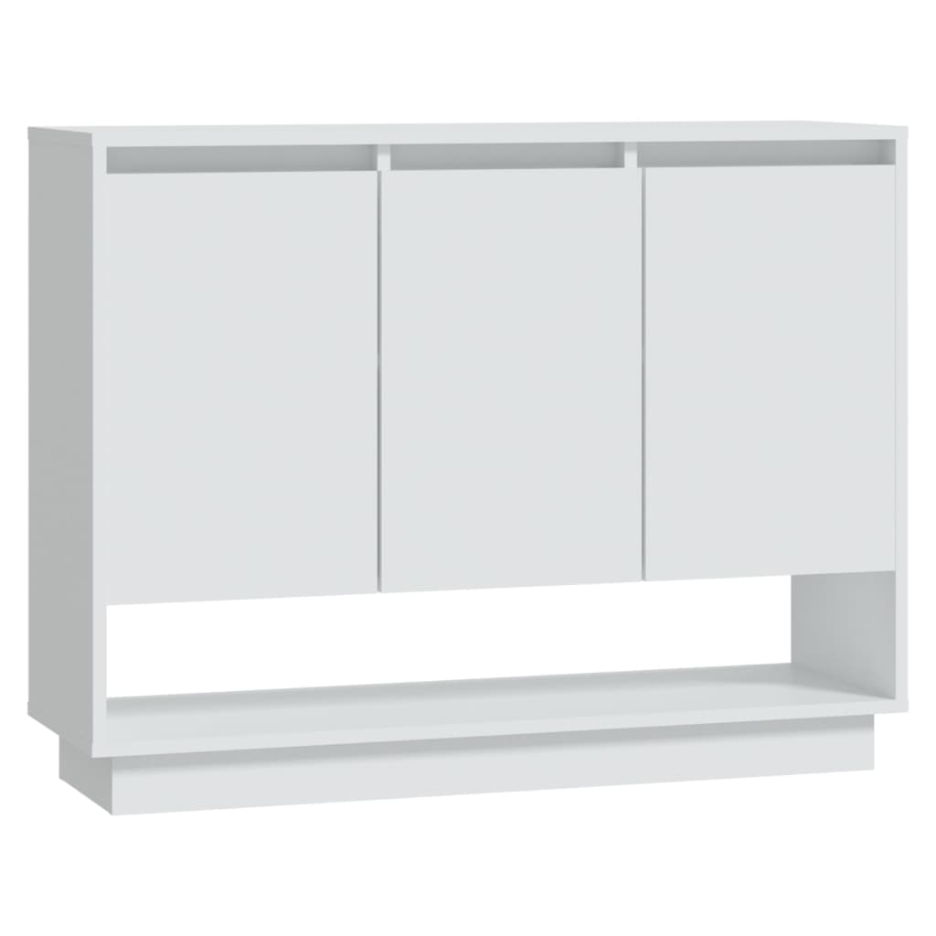 Credenza Bianca 97x31x75 cm in Truciolato