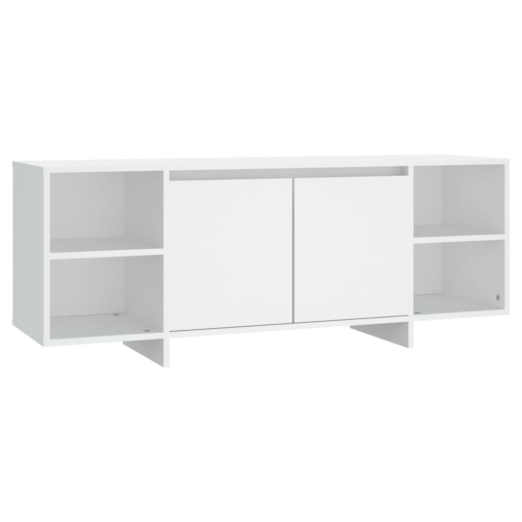 Mobile Porta TV Bianco 130x35x50 cm in Truciolato