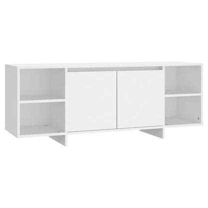 Mobile Porta TV Bianco 130x35x50 cm in Truciolato