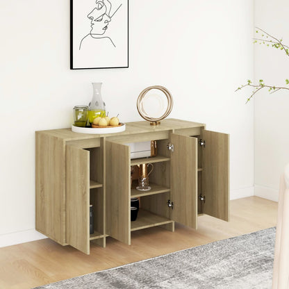 Credenza Rovere Sonoma 120x41x75 cm in Truciolato