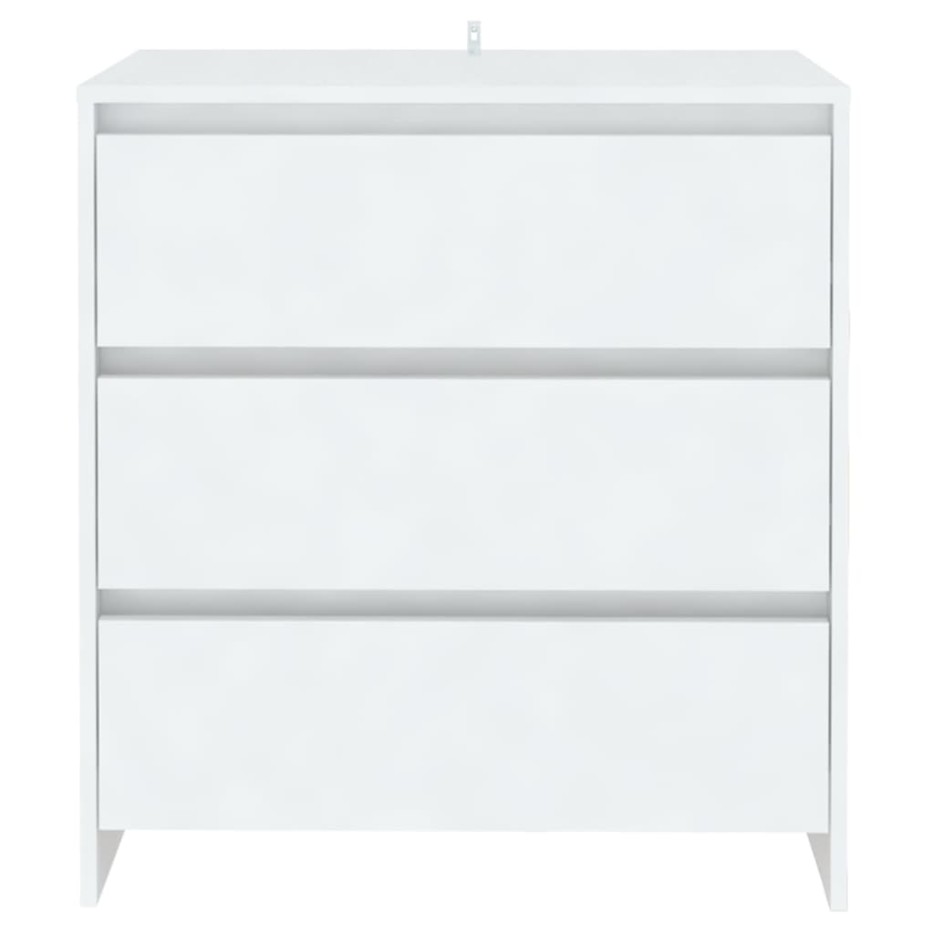 Credenza Bianca 70x41x75 cm in Truciolato