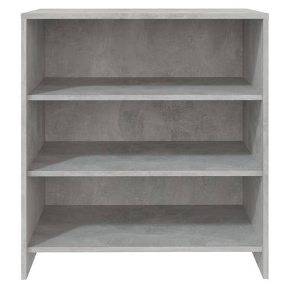 Credenza Grigio Cemento 70x40,5x75 cm in Truciolato