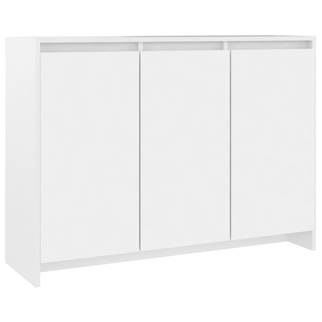 Credenza Bianca 102x33x75 cm in Truciolato