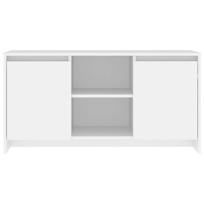 Mobile Porta TV Bianco 102x37,5x52,5 cm in Truciolato