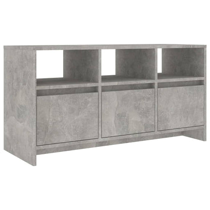 Mobile Porta TV Grigio Cemento 102x37,5x52,5 cm in Truciolato