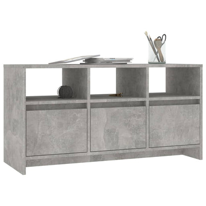 Mobile Porta TV Grigio Cemento 102x37,5x52,5 cm in Truciolato