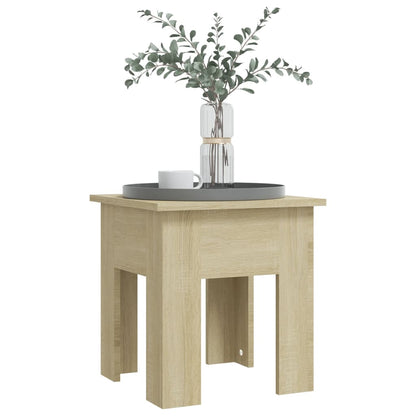 Tavolino da Salotto Rovere Sonoma 40x40x42 cm in Truciolato