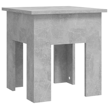 Tavolino da Salotto Grigio Cemento 40x40x42 cm in Truciolato