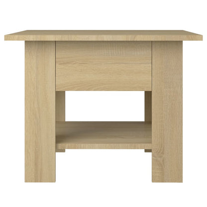 Tavolino da Salotto Rovere Sonoma 55x55x42 cm in Truciolato