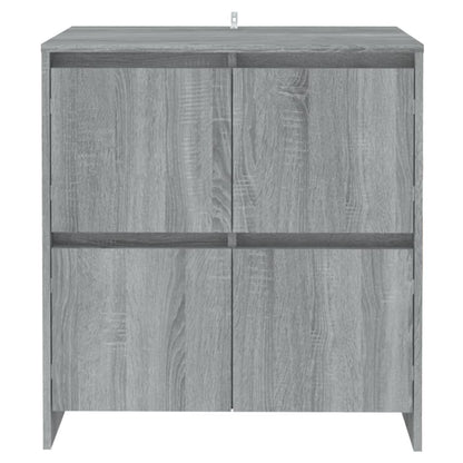Credenza Grigio Sonoma 70x41x75 cm in Truciolato