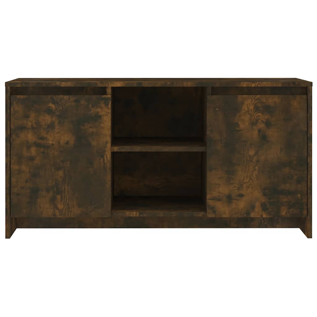 Mobile Porta TV Rovere Fumo 102x37,5x52,5 cm in Truciolato