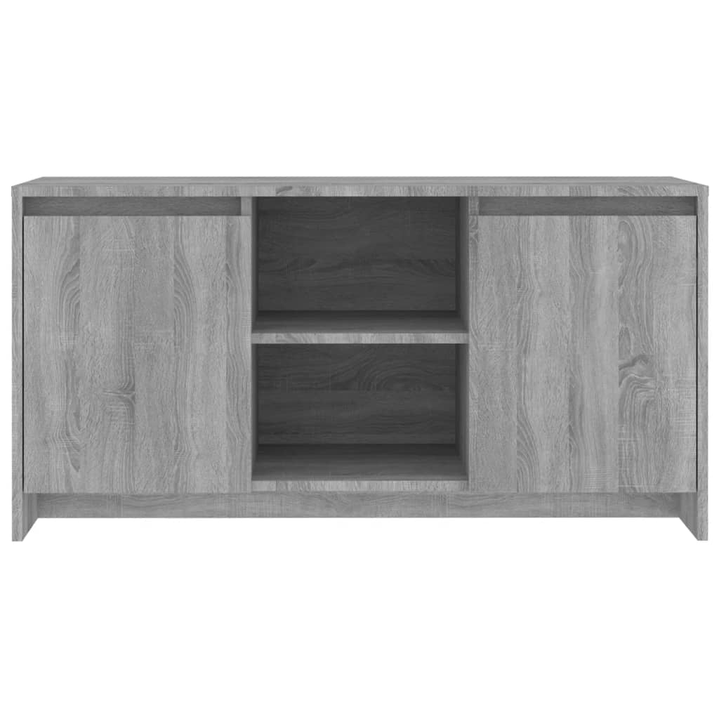 Mobile Porta TV Grigio Sonoma 102x37,5x52,5 cm in Truciolato