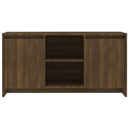 Mobile Porta TV Rovere Marrone 102x37,5x52,5 cm in Truciolato