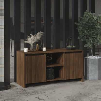 Mobile Porta TV Rovere Marrone 102x37,5x52,5 cm in Truciolato