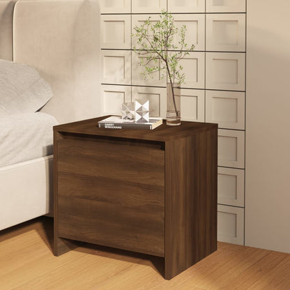 Comodini 2 pz Marrone Sonoma 45x34x44,5 cm in Truciolato