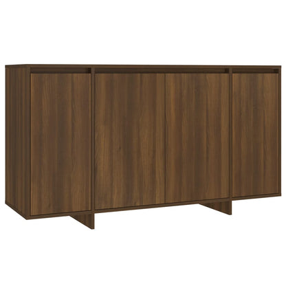 Credenza Rovere Marrone 135x41x75 cm in Truciolato